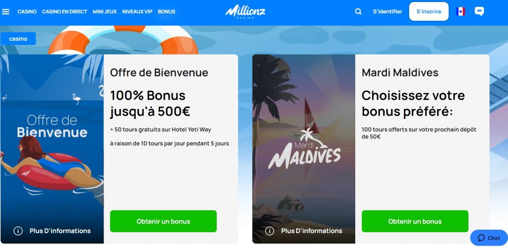 millionz bonus